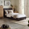 Rialto Brown Faux Leather Bed