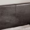 Rialto Brown Faux Leather Bed