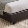 Rialto Brown Faux Leather Bed