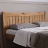 Rio Waxed Solid Pine Wooden Bed Frame - 4ft Small Double
