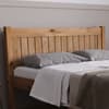 Rio Waxed Solid Pine Wooden Bed Frame - 4ft6 Double