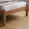 Rio Waxed Solid Pine Wooden Bed Frame - 4ft6 Double