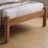 Rio Waxed Solid Pine Wooden Bed Frame - 4ft Small Double