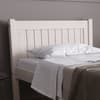 Rio White Washed Wooden Bed Frame - 4ft6 Double