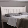 Rio White Washed Wooden Bed Frame - 4ft6 Double