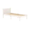 Rio White Washed Wooden Bed Frame - 4ft Small Double