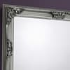 Rococo Pewter Wall Mirror - 110 x 80 cm