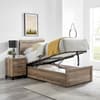 Rodley Oak Wooden Ottoman Storage Bed