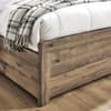 Rodley Oak Ottoman Bed with Ortho Royale Mattress Included