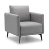 Rohe Grey Fabric Armchair