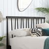 Rome Black Wooden Bed
