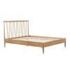 Rome Oak Bed with Majestic 1000 Mattress Included