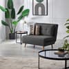 Rowan Dark Grey Fabric Sofa Bed