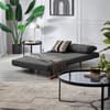 Rowan Dark Grey Fabric Sofa Bed