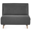 Rowan Dark Grey Fabric Sofa Bed