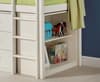 Roxy Stone White Wooden Mid Sleeper