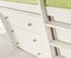 Roxy Stone White Wooden Mid Sleeper