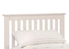 Salerno Ivory Wooden Bed Frame - 5ft King Size