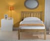 Salvador Antique Solid Pine Wooden Bed Frame - 3ft Single