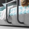 Saturn Grey Bunk Bed with 2 Clay Mattresses Included