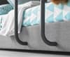 Saturn Grey Fabric Bunk Bed