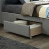 Shelby Grey Fabric 3 Drawer Storage Bed