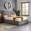 Shelby Grey Fabric 3 Drawer Storage Bed