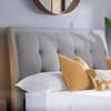 Shelby Grey Fabric 3 Drawer Storage Bed