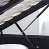 Sebastian Grey Velvet Ottoman Storage Bed
