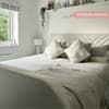 Sherlock Natural Fabric Ottoman Electric Media TV Bed