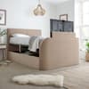 Sherlock Warm Stone Ottoman TV Bed w/Supreme Ortho Mattress Included