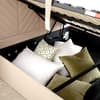 Sherlock Warm Stone Ottoman TV Bed w/Supreme Ortho Mattress Included