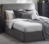 Shoreditch Grey Velvet Ottoman Storage Bed