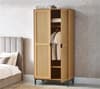 Sia Oak 2 Door Wooden Wardrobe