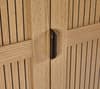 Sia Oak 2 Door Wooden Wardrobe