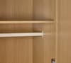 Sia Oak 2 Door Wooden Wardrobe