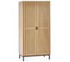 Sia Oak 2 Door Wooden Wardrobe
