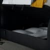 Simpson Slate Grey Fabric Ottoman Electric TV Bed