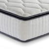 Monaco White Ottoman Bed with SleepSoul Bliss Mattress Included