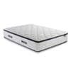 Monaco White Ottoman Bed with SleepSoul Bliss Mattress Included