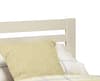 Slocum Stone White Finish Solid Pine Wooden Bed Frame - 3ft Single