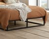 Soho Black Platform Metal Bed Frame