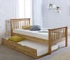 Somerset Waxed Pine Wooden Bed