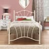 Sophia Cream Metal Bed