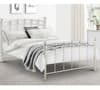 Sophie Stone White Metal Bed