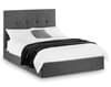 Sorrento Slate Grey Ottoman Fabric Bed Frame - 5ft King Size