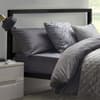 Soto Satin Black Metal Bed