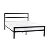 Soto Satin Black Metal Bed