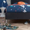 Space Dark Grey Kids Bed with Theo Mattress Included