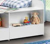 Stella White Wooden Kids Low Sleeper Cabin Storage Bed